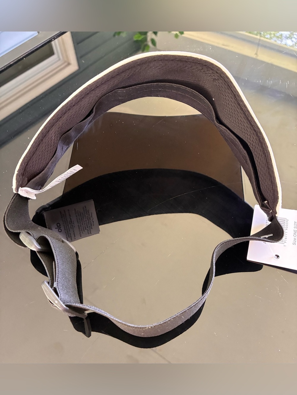 Alo Airlift Visor - White Protective coating is still on the brim - Picture 2 of 2